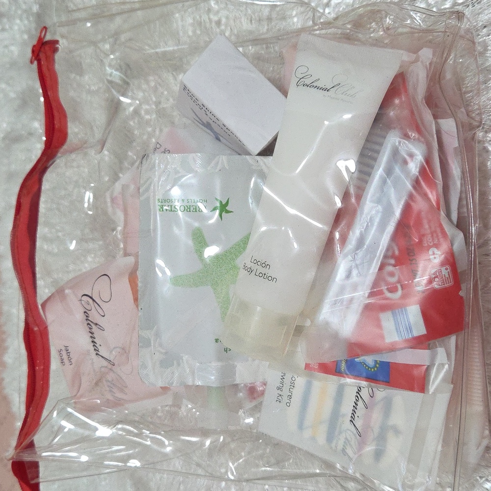 Personal Travel Kit Products with Free Bag